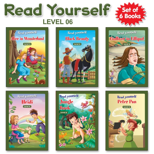 Read Yourself Stories Level 6 (10 - 12 Years, Introducing Chapters, Stories Adapted From Classics)